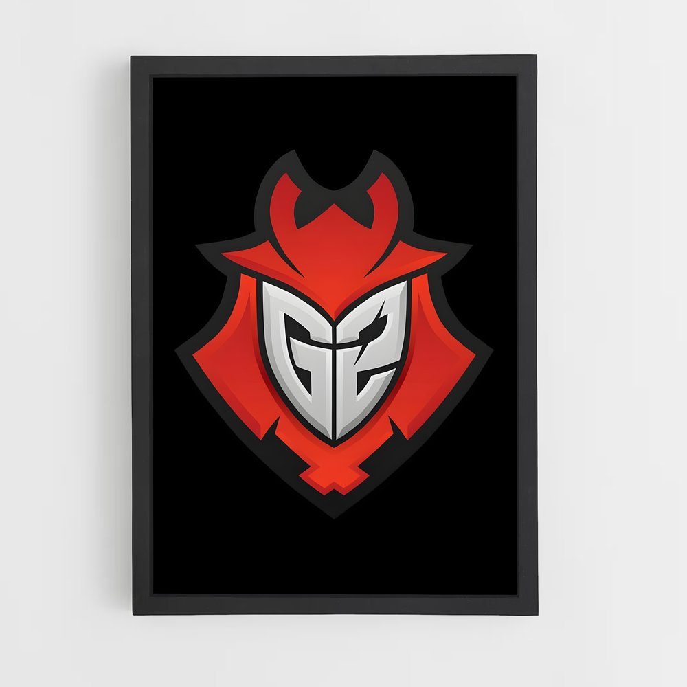 Poster G2 Fury – affiche Esports (vue 2)